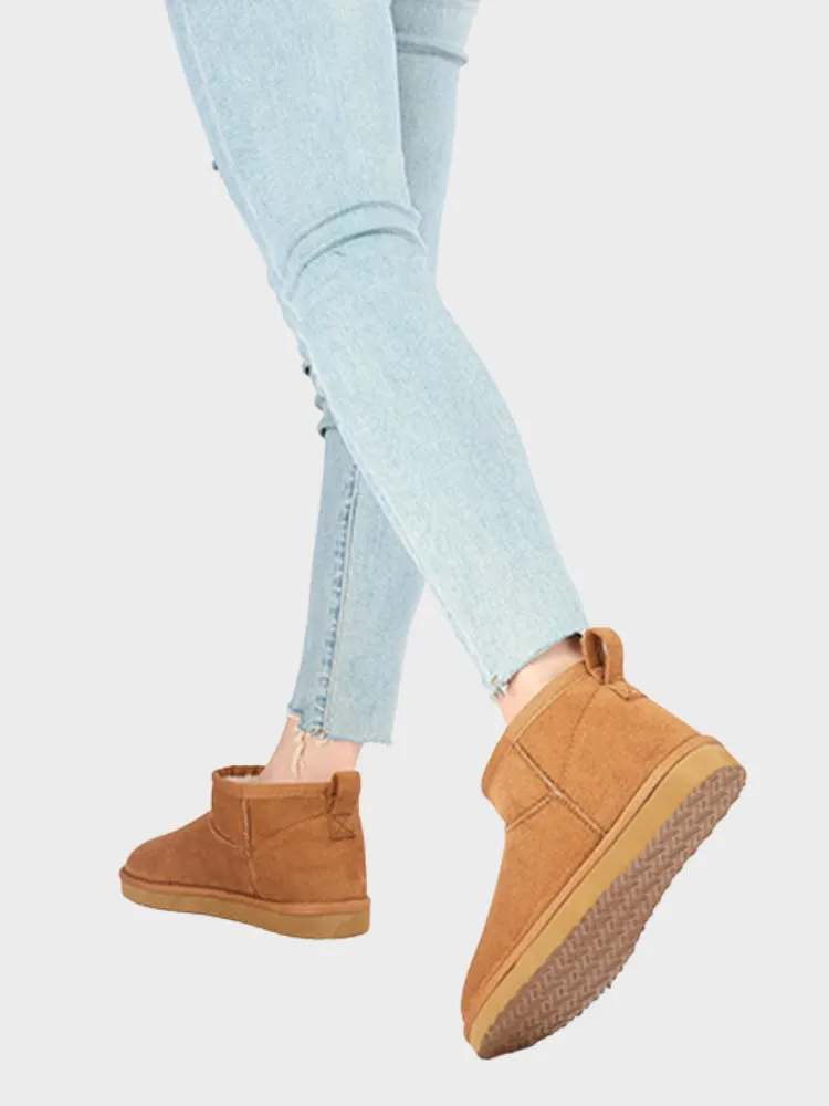 DCRB Classic Women Fur-Lined Boots