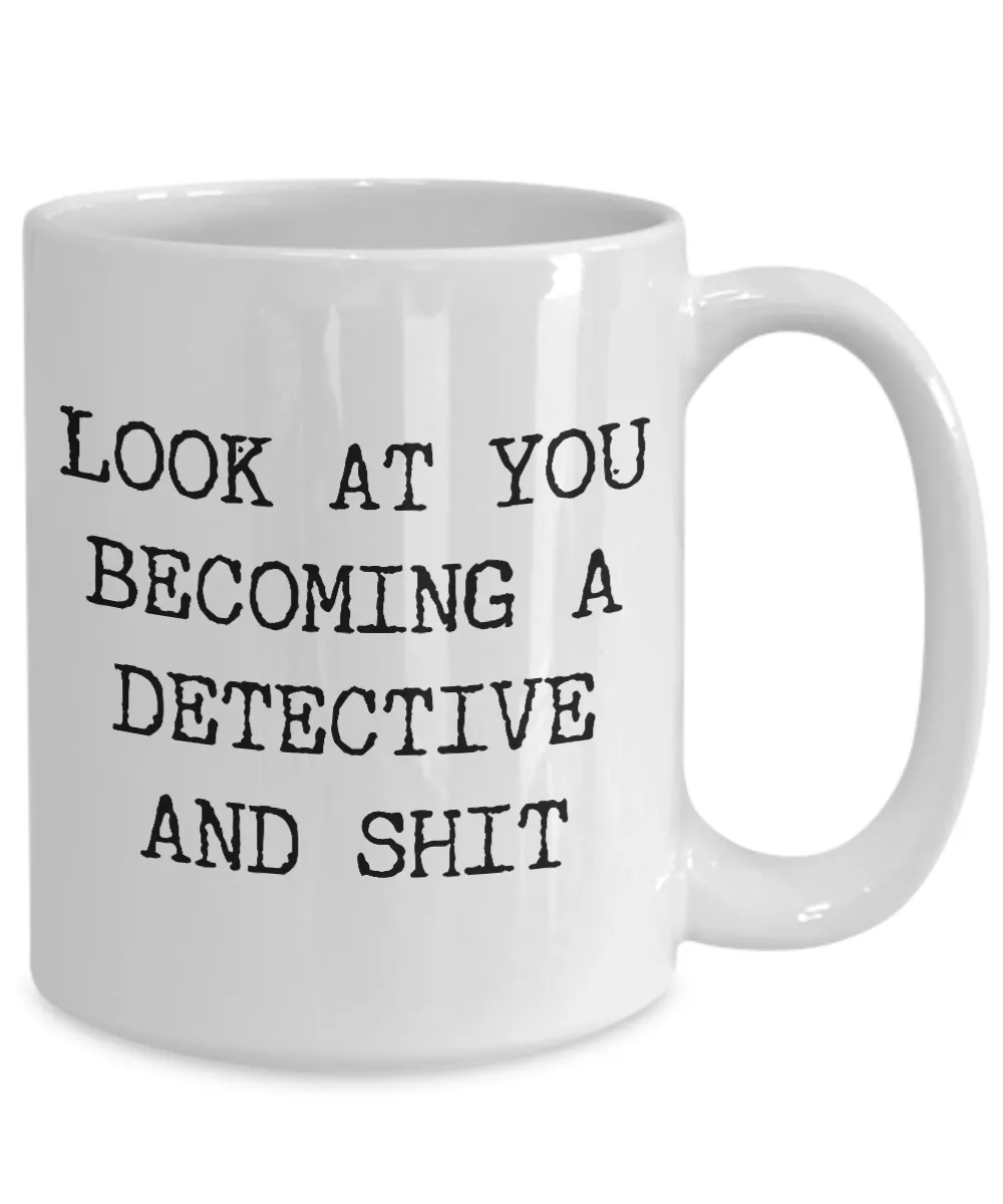 Detective Mug Detective Gifts World's Greatest Detective Funny Detective Gift Idea For Detective Best Detective Ever Mug Funny Coffee Cup
