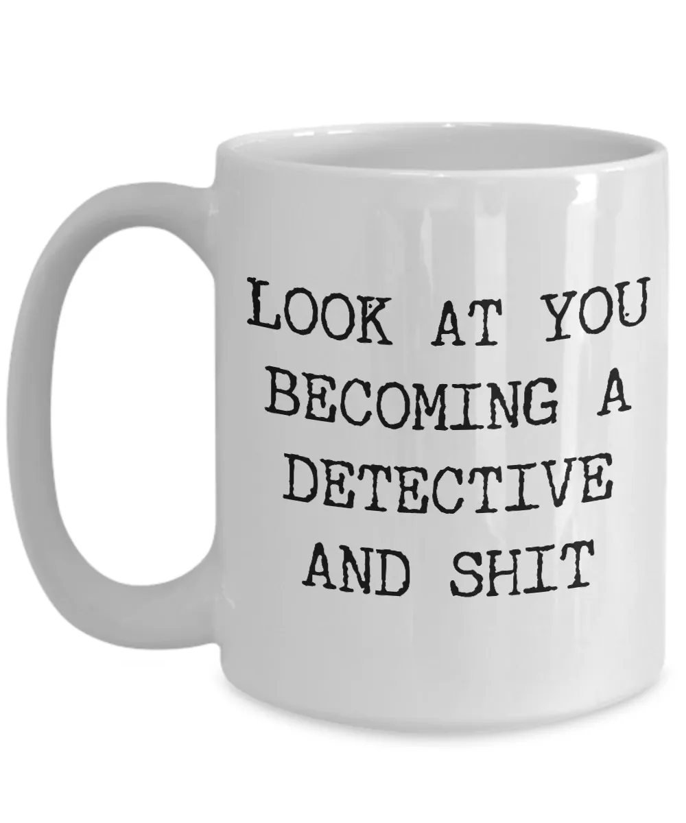 Detective Mug Detective Gifts World's Greatest Detective Funny Detective Gift Idea For Detective Best Detective Ever Mug Funny Coffee Cup