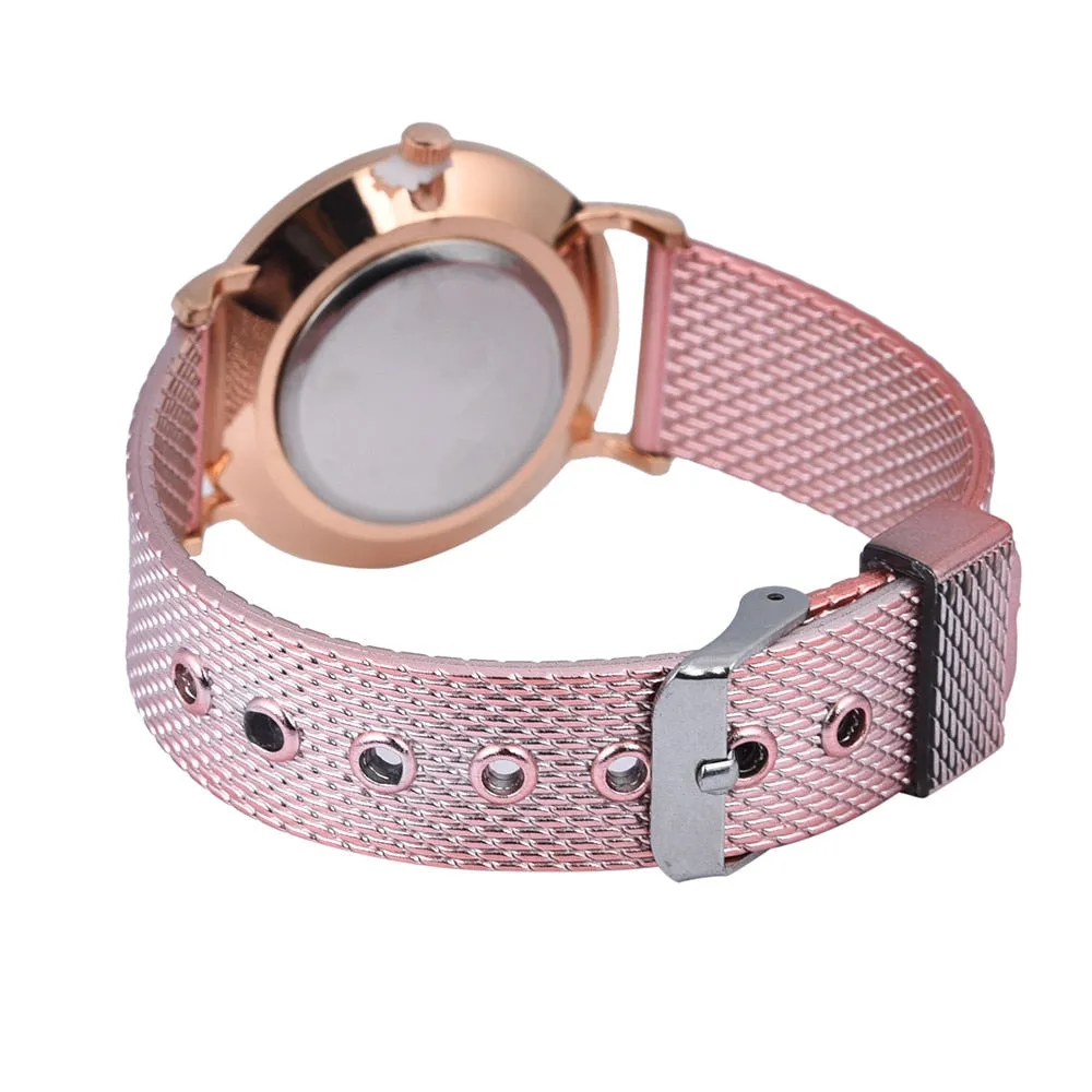 Elegant Ladies Stainless Steel Watch