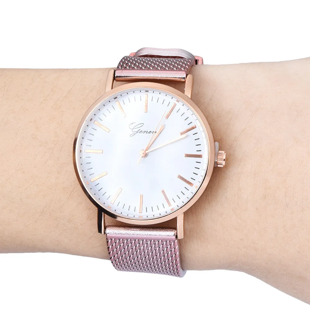 Elegant Ladies Stainless Steel Watch