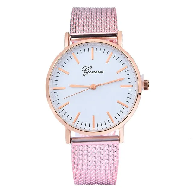 Elegant Ladies Stainless Steel Watch