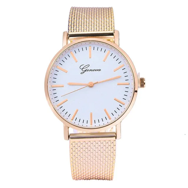 Elegant Ladies Stainless Steel Watch