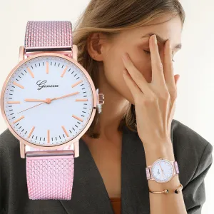 Elegant Ladies Stainless Steel Watch