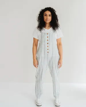 Erin Multicolour Stripe Print Dungarees