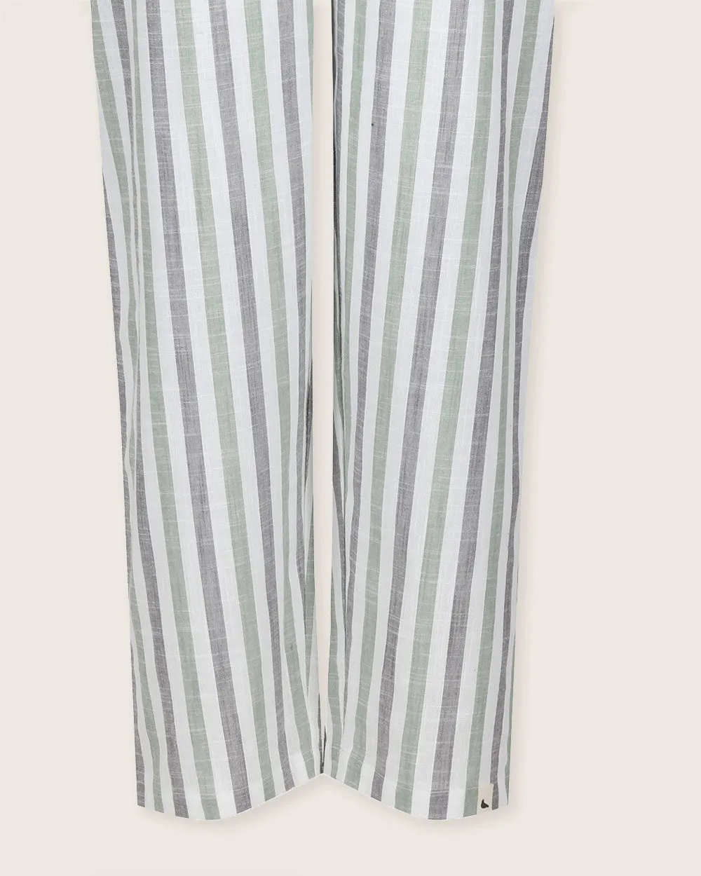 Erin Multicolour Stripe Print Dungarees