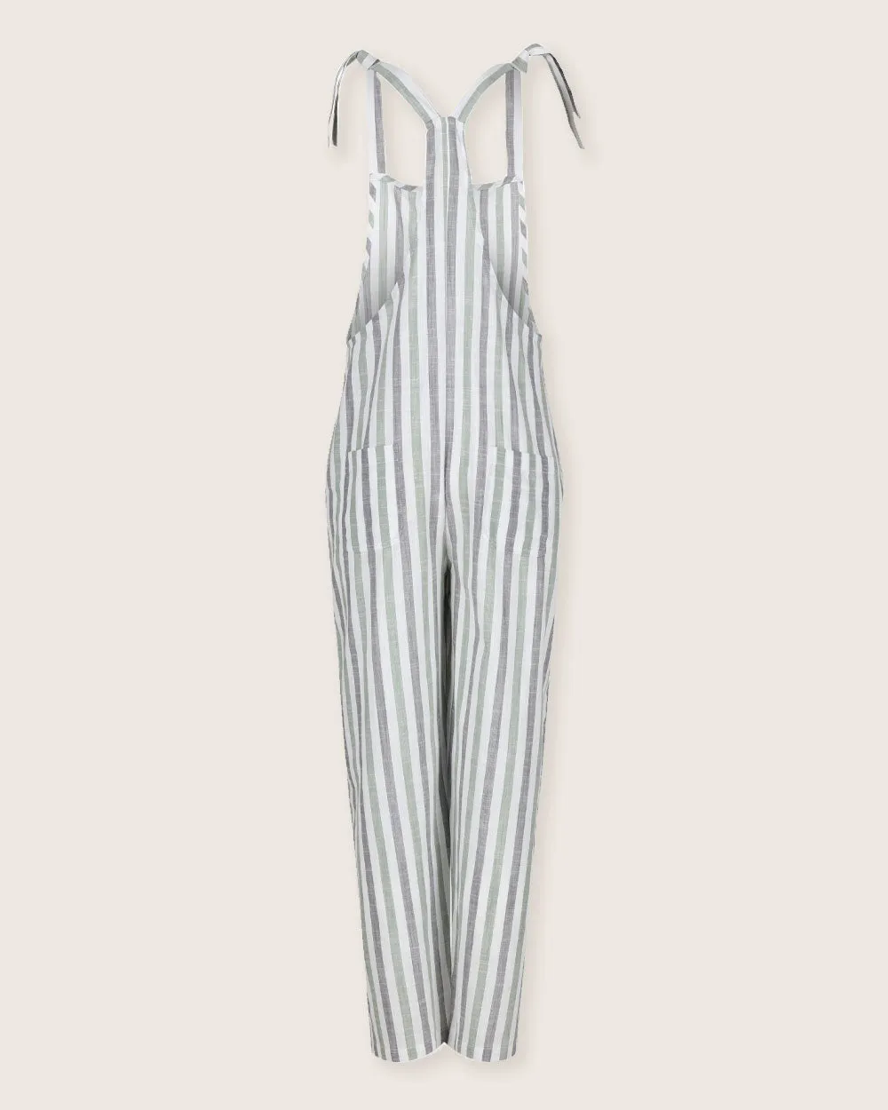 Erin Multicolour Stripe Print Dungarees