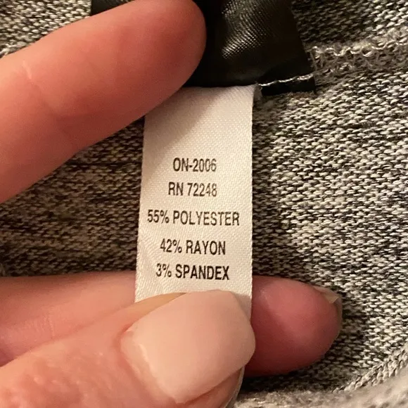 ❤️Felina Small Gray Hooded Lounge/Sleep Dress