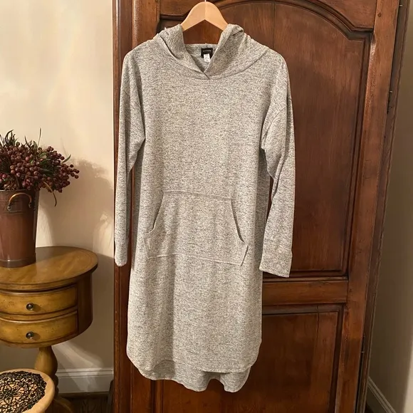❤️Felina Small Gray Hooded Lounge/Sleep Dress