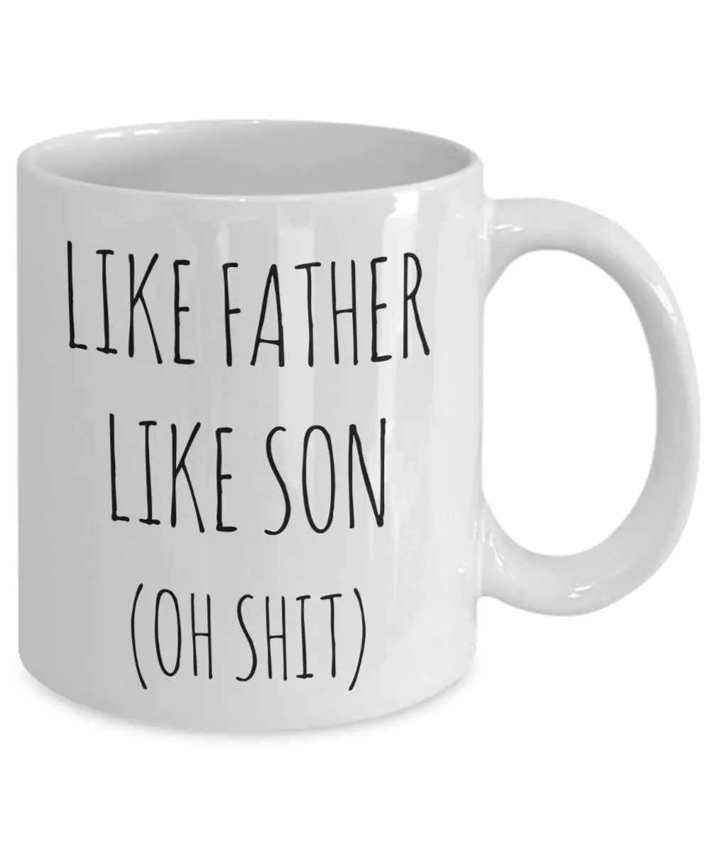 Funny Father's Day Mug From Son to Dad Funny Coffee Cup