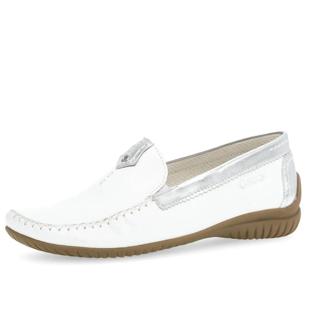 Gabor California Slip-on 26.090-WHITE SILVER