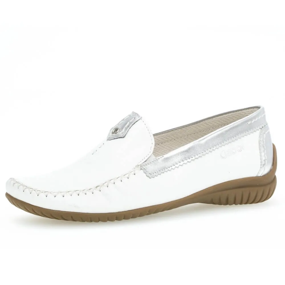 Gabor California Slip-on 26.090-WHITE SILVER