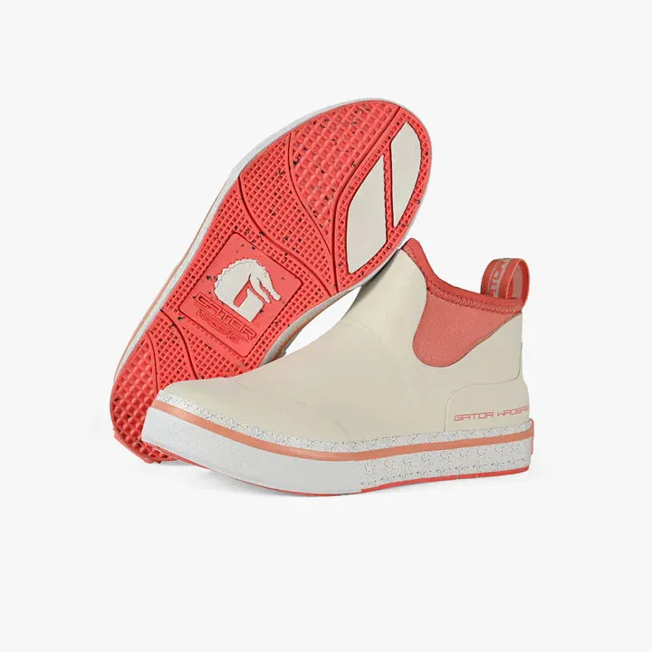 Gator Waders Air Mesh Camp Boots Womens - Coral