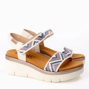 GOMERA WOVEN - NATA - LEATHER