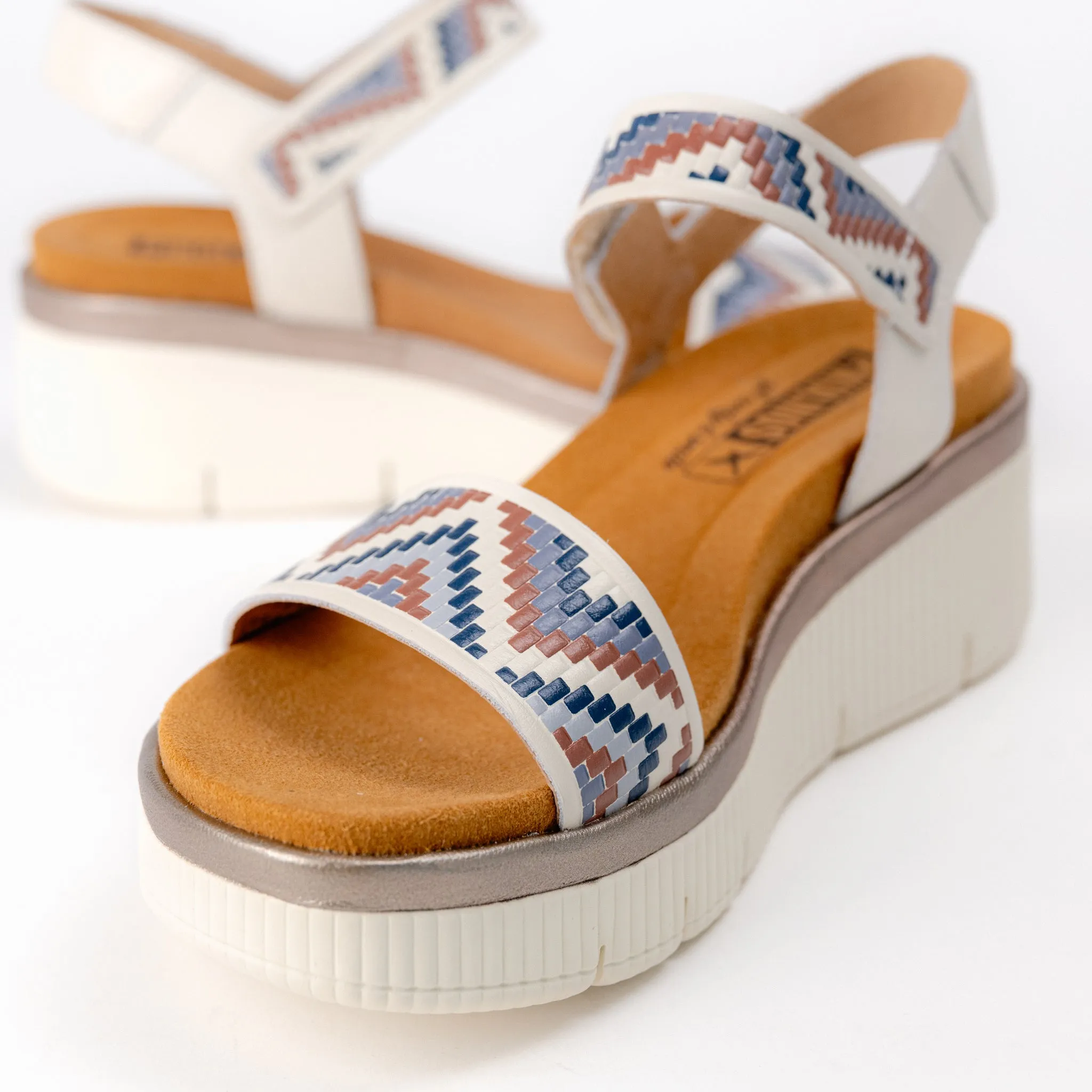 GOMERA WOVEN - NATA - LEATHER