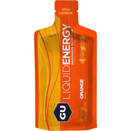 GU Energy Energy Caja de Geles Liquid Orange