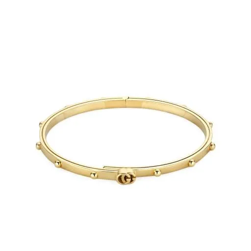 Gucci Yellow Gold Running G Bracelet