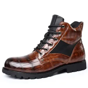 Guy™ - Leather Boots