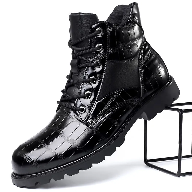 Guy™ - Leather Boots