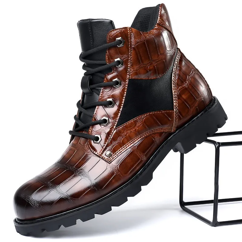 Guy™ - Leather Boots