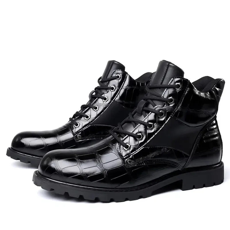 Guy™ - Leather Boots