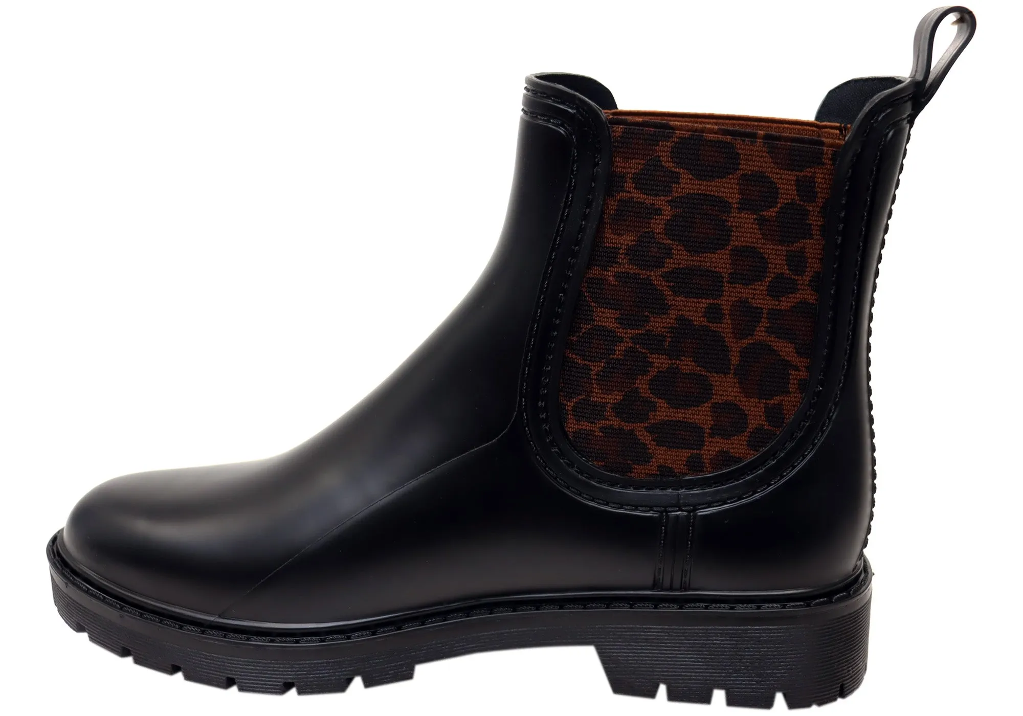 Jellies Malea Womens Comfortable Gum Boots