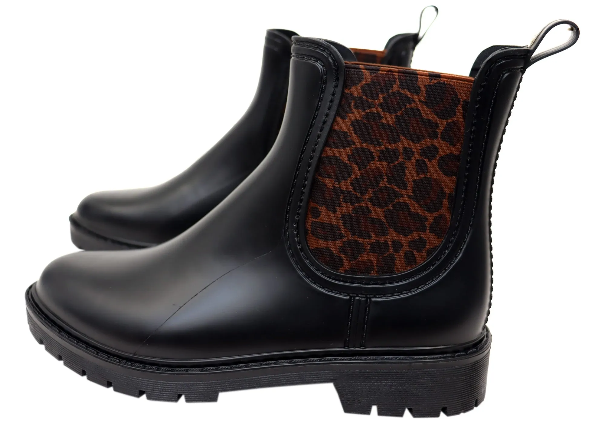 Jellies Malea Womens Comfortable Gum Boots