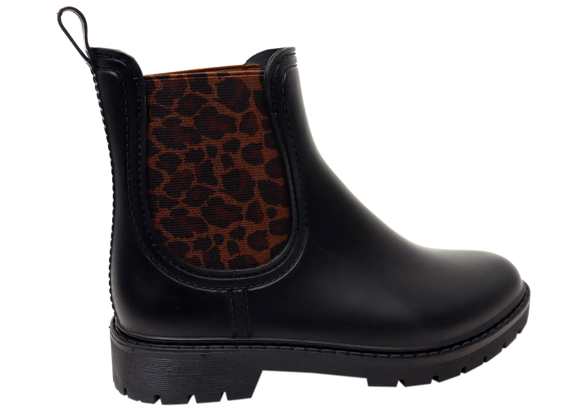 Jellies Malea Womens Comfortable Gum Boots