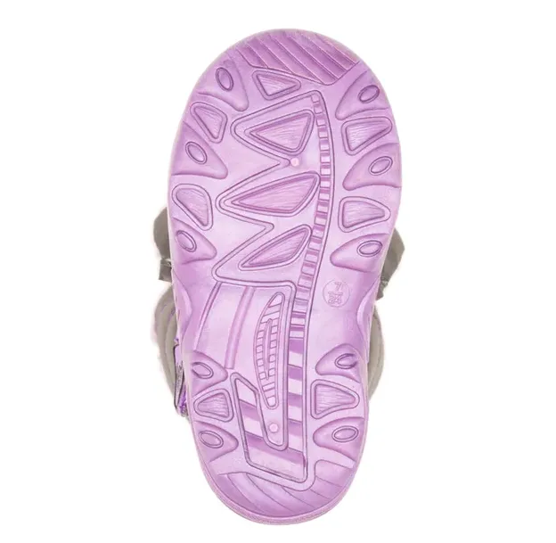 Kamik Toddler Snowbug F 2 Boot, Char/Orchid