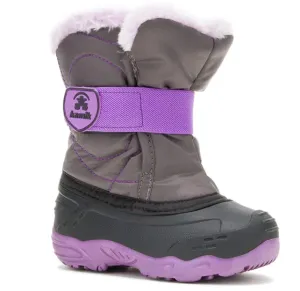 Kamik Toddler Snowbug F 2 Boot, Char/Orchid