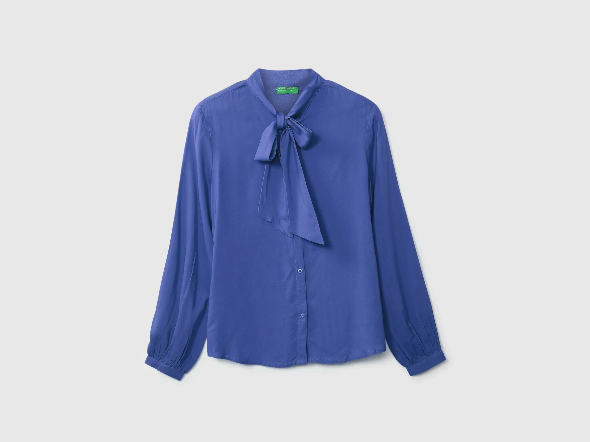 Ladies Long Sleeve Solid Top