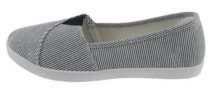 Ladies Printed Fabric Slip-On Sneaker
