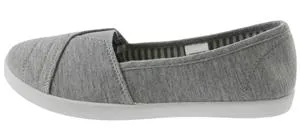 Ladies Solid Jersey Fabric Slip-On Sneaker