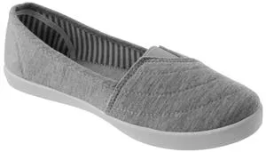 Ladies Solid Jersey Fabric Slip-On Sneaker