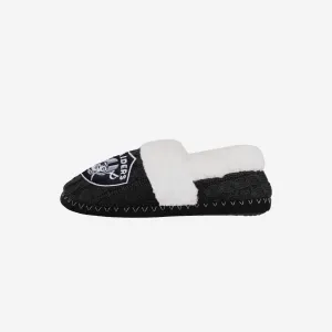 Las Vegas Raiders Womens Team Color Moccasin Slipper