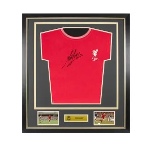 LFC Keegan Signed Framed Shirt