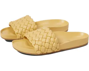 LOEFFLER RANDALL SONNIE WOOVEN SLIDE SANDALS