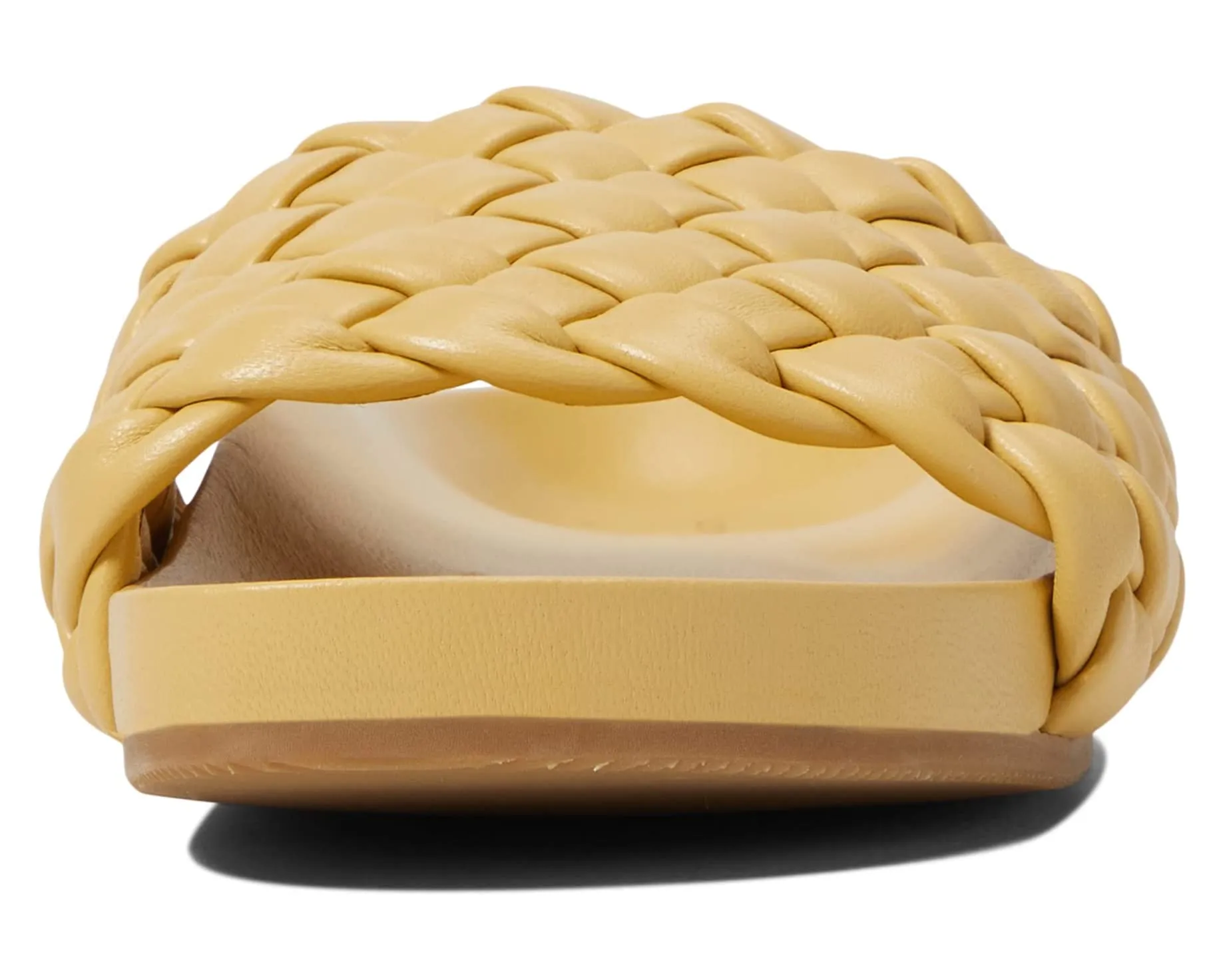 LOEFFLER RANDALL SONNIE WOOVEN SLIDE SANDALS