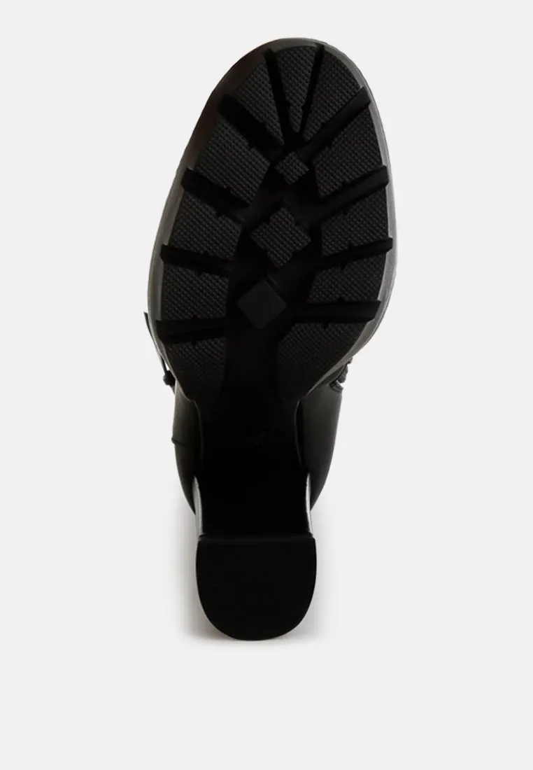 Magnolia Cushion Collared Lace Up Boots By Ruw