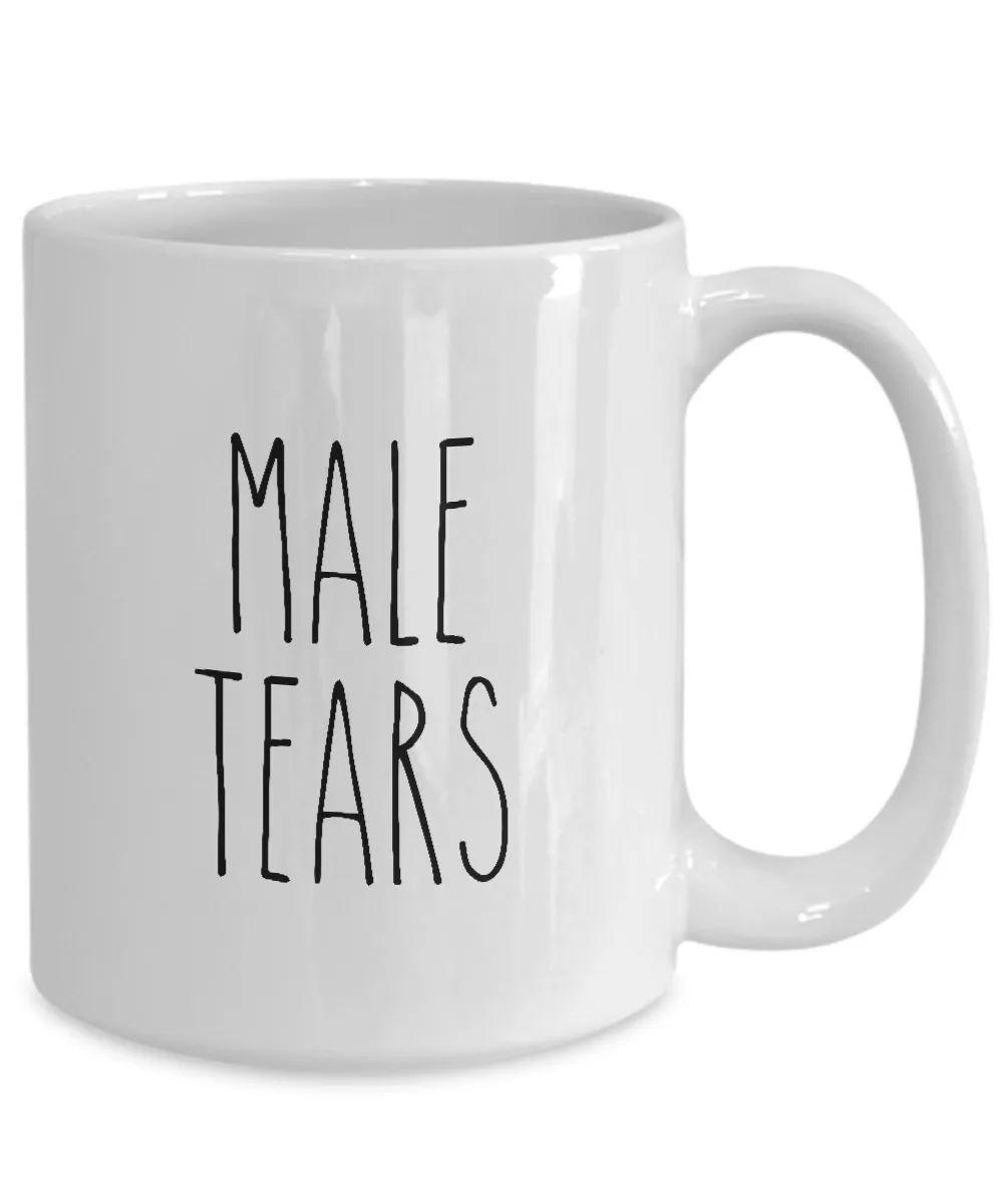 Male Tears Mug Coffee Cup Funny Gift