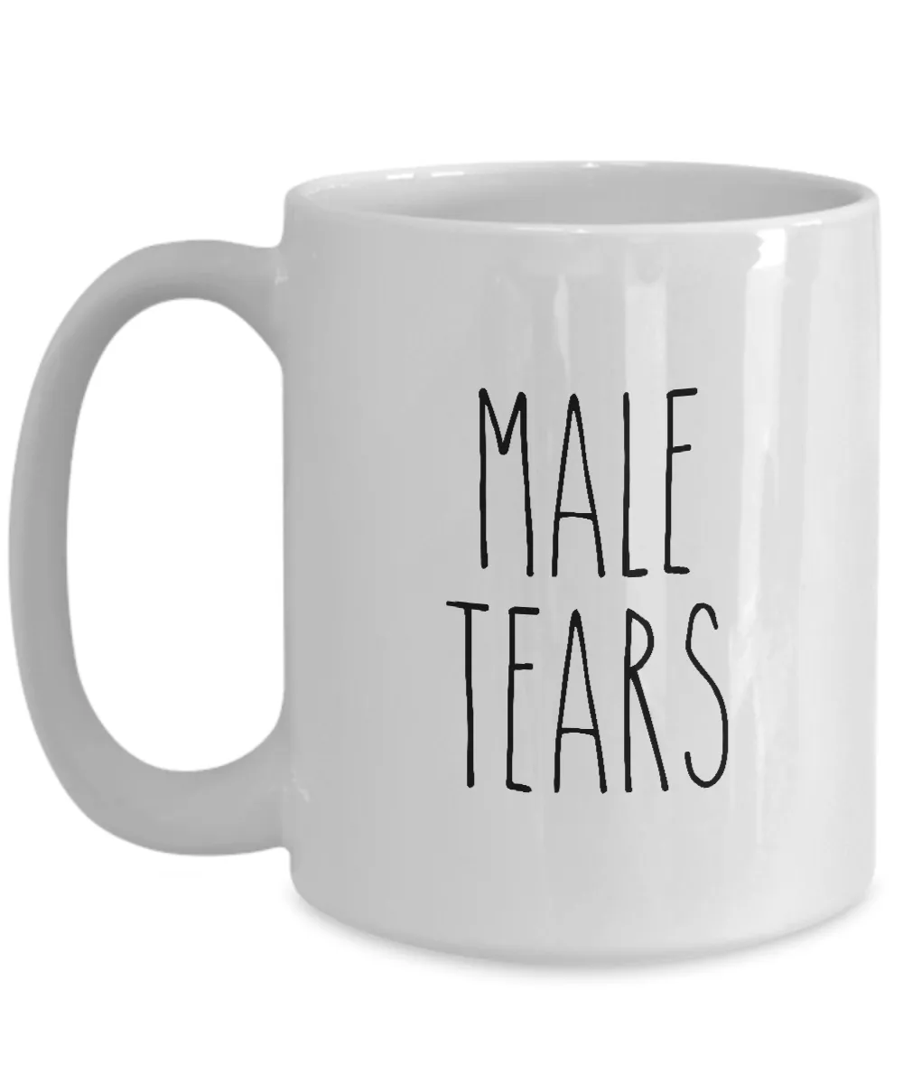 Male Tears Mug Coffee Cup Funny Gift