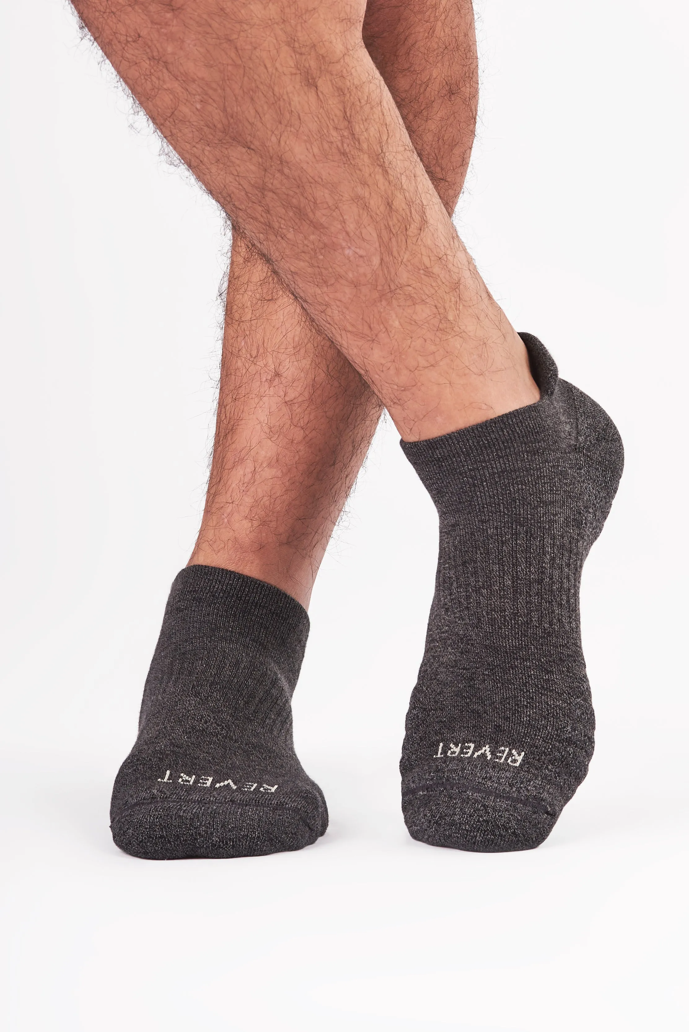 Men's Ankle Essentials: 3-Pack Mid-Weight Comfort Socks