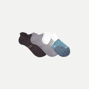 Men's Ankle Essentials: 3-Pack Mid-Weight Comfort Socks