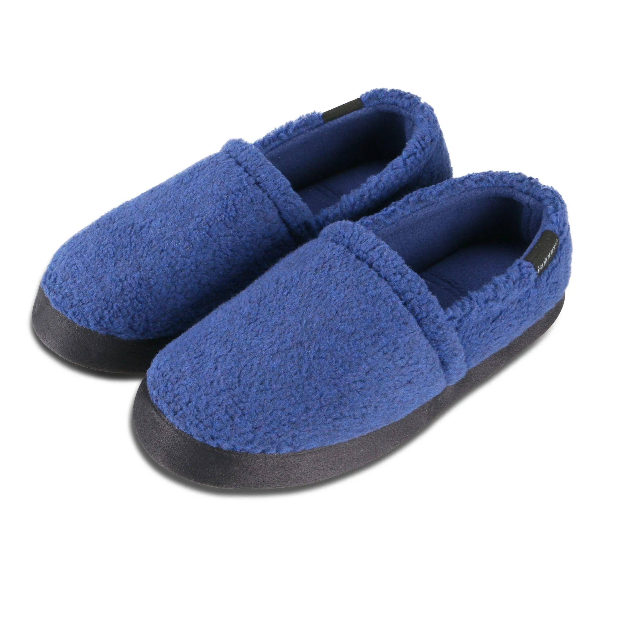 Men's Berber Aspen Closed Back Slipper with Moisture Wicking and Gel Infused Memory Foam