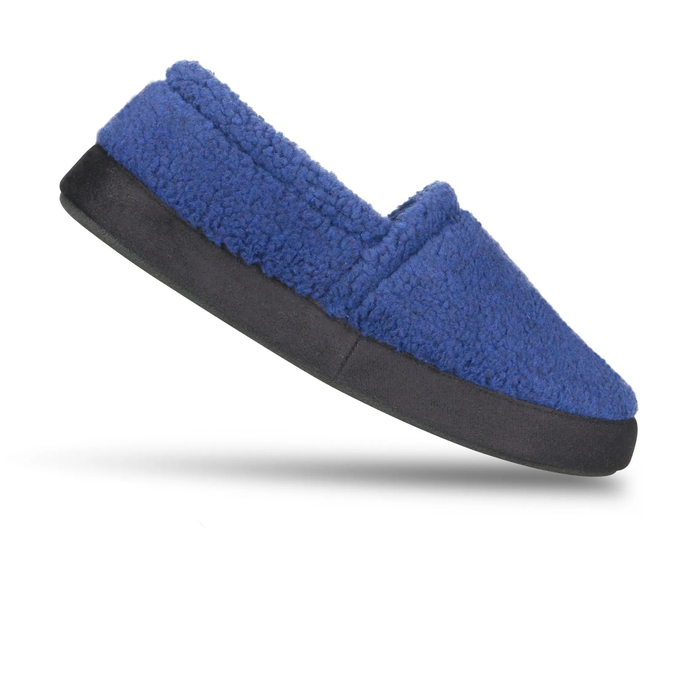 Men's Berber Aspen Closed Back Slipper with Moisture Wicking and Gel Infused Memory Foam