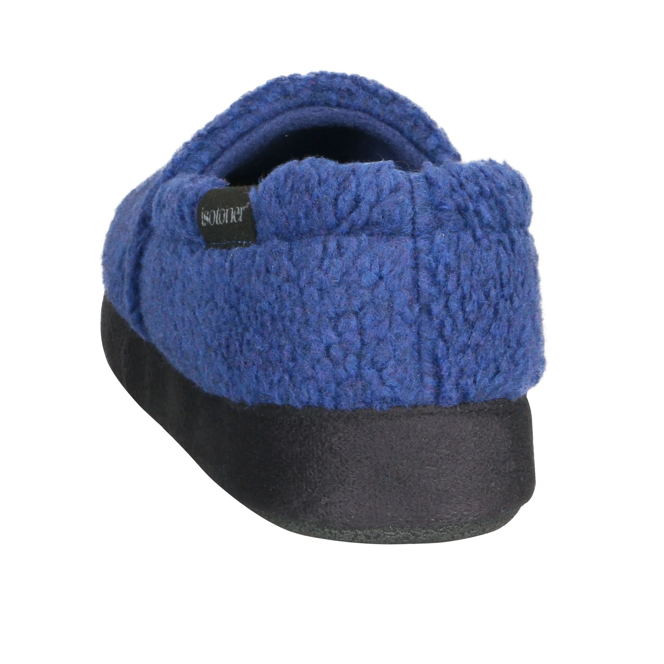 Men's Berber Aspen Closed Back Slipper with Moisture Wicking and Gel Infused Memory Foam