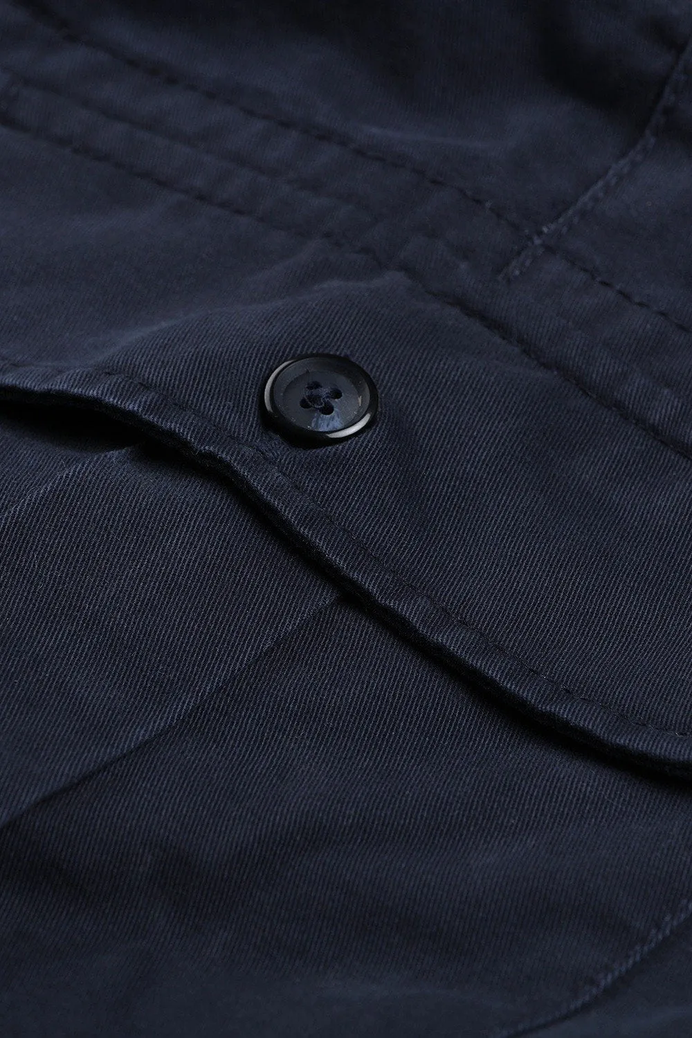 Men's Navy 6 Pocket Twill Cargo Pants