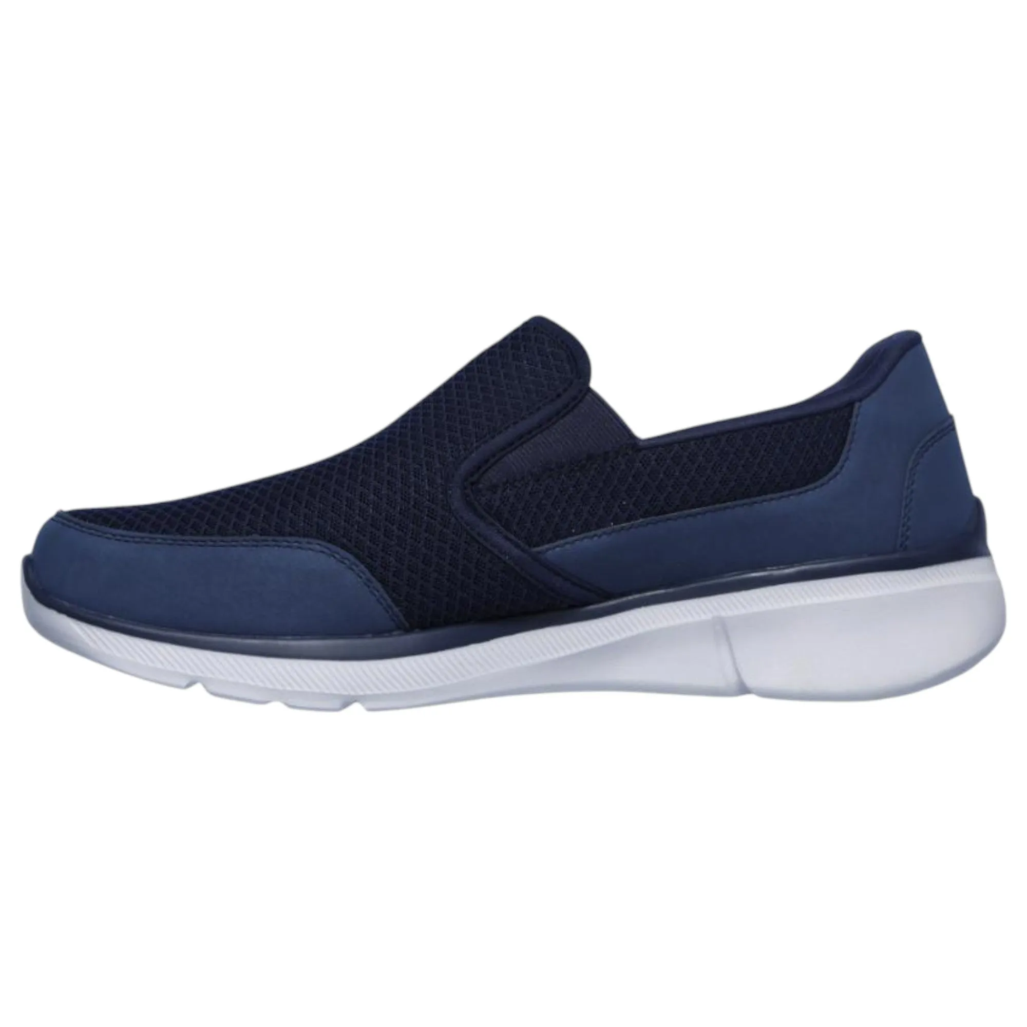 Mens Skechers Equalizer 3.0 - Bluegate Navy Slip On Sneaker Shoes