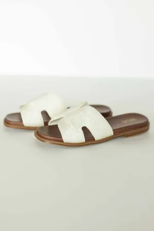 [MIA] DIA SANDAL-WHITE WOVEN