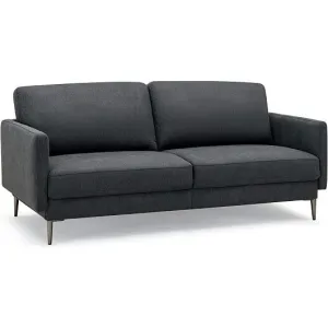 Modern Loveseat with Comfy Backrest Cushions-Gray - Color: Gray